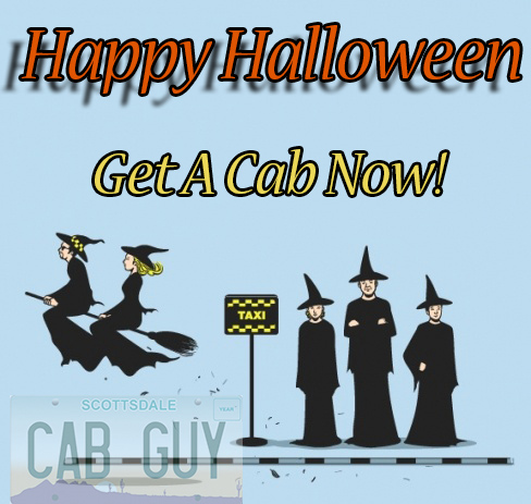 Get A Cab Now For Halloween!